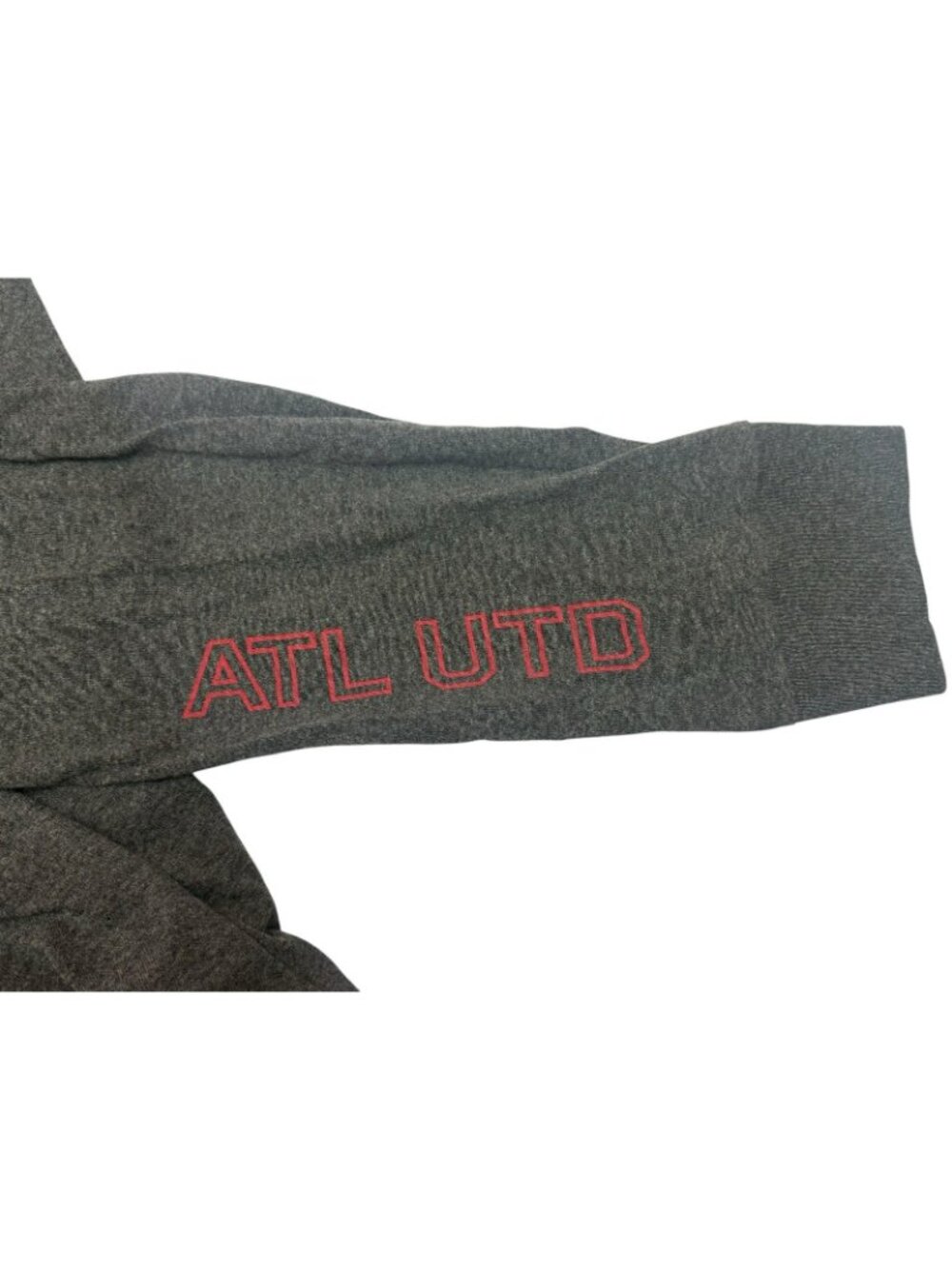 Atlanta United FC Long Sleeve Shirt Men’s 2XL Gray Fanatics MLS Soccer Tee - Picture 10 of 16